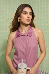 Mauve Saavi Top