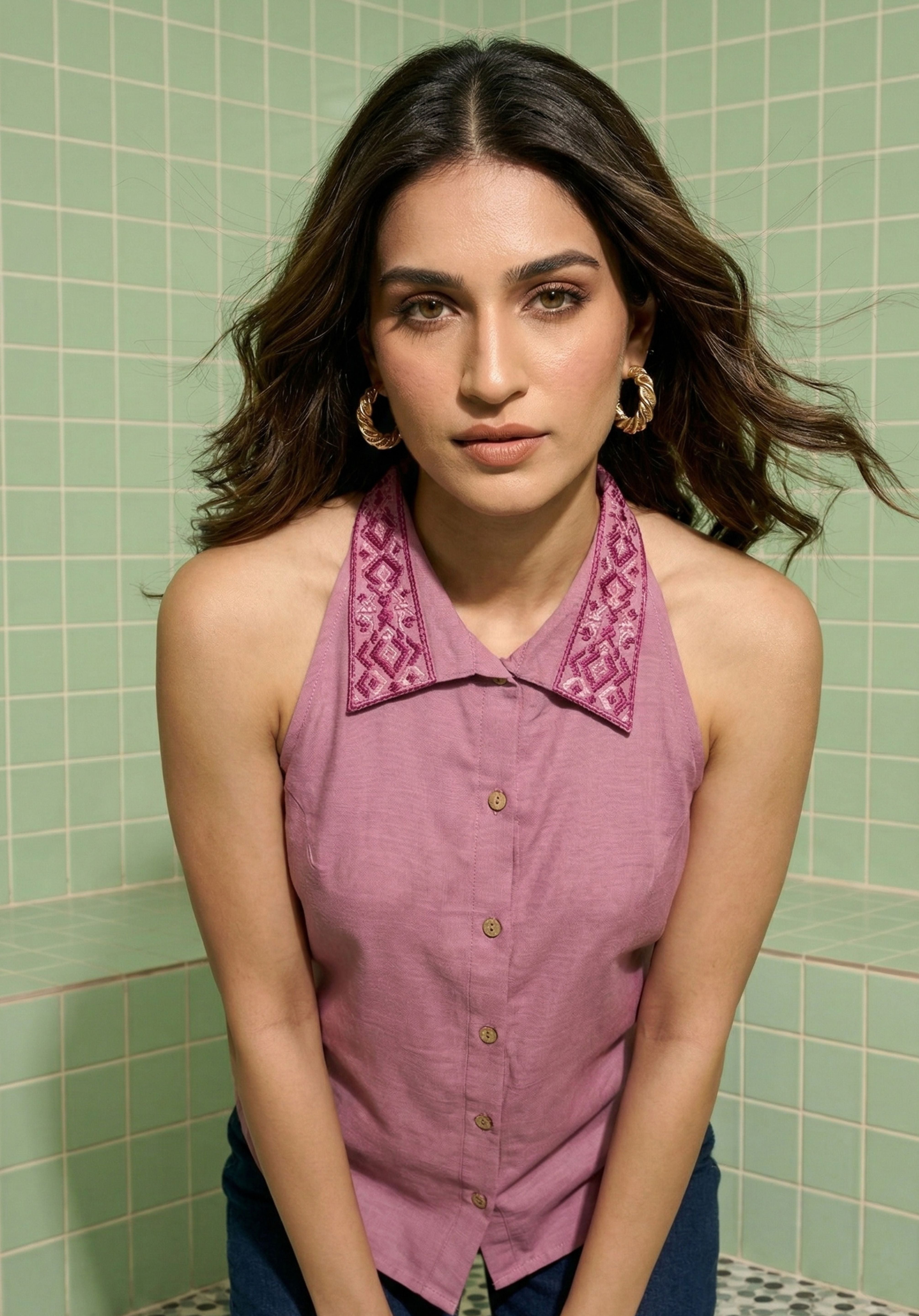 Mauve Saavi Top