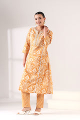 Pehli Kiran Ikat Suit Set