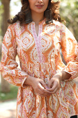 Rust Advika Top