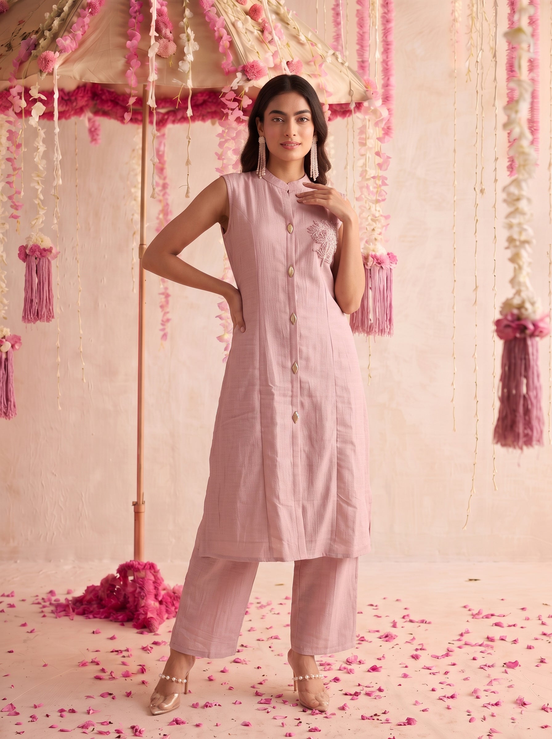 Blush Afreen Kurta Set