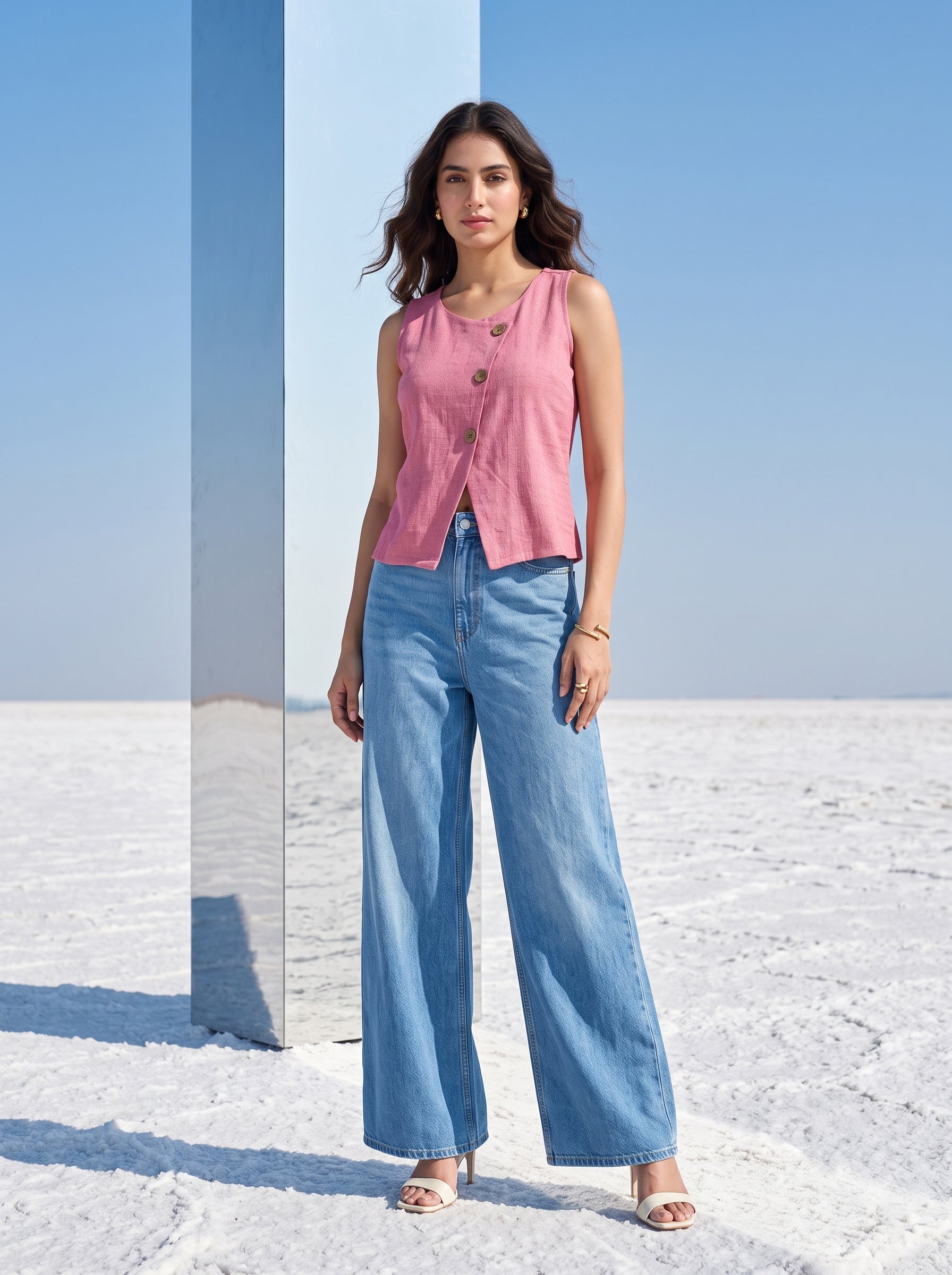 Blush Slate Top