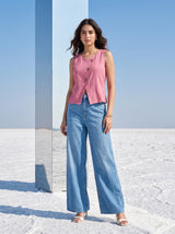 Blush Slate Top