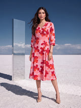 Petal Crush Pink Bloom Dress