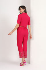 Pink Advika Cord Set