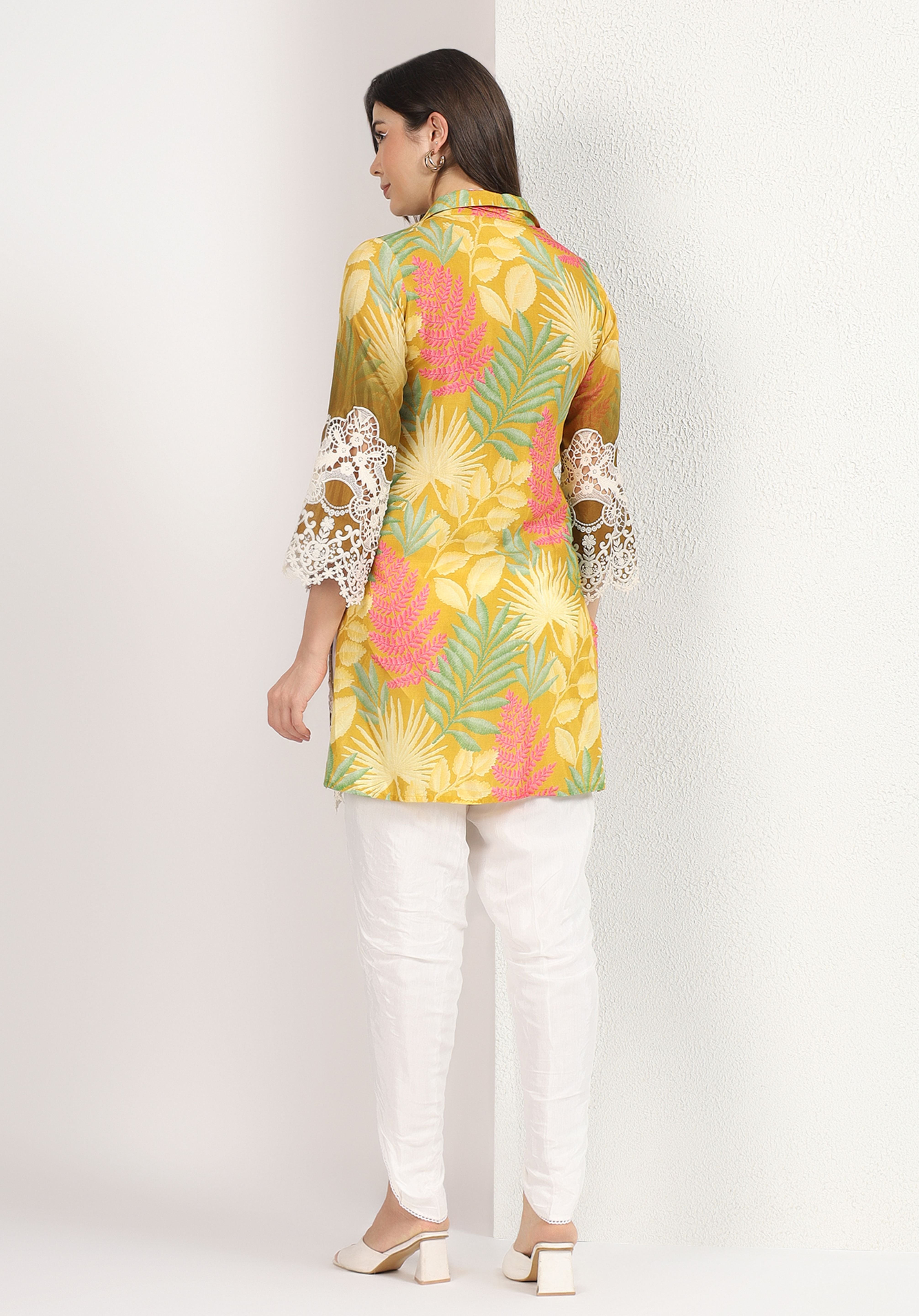 Mustard Tarini Kurta Set