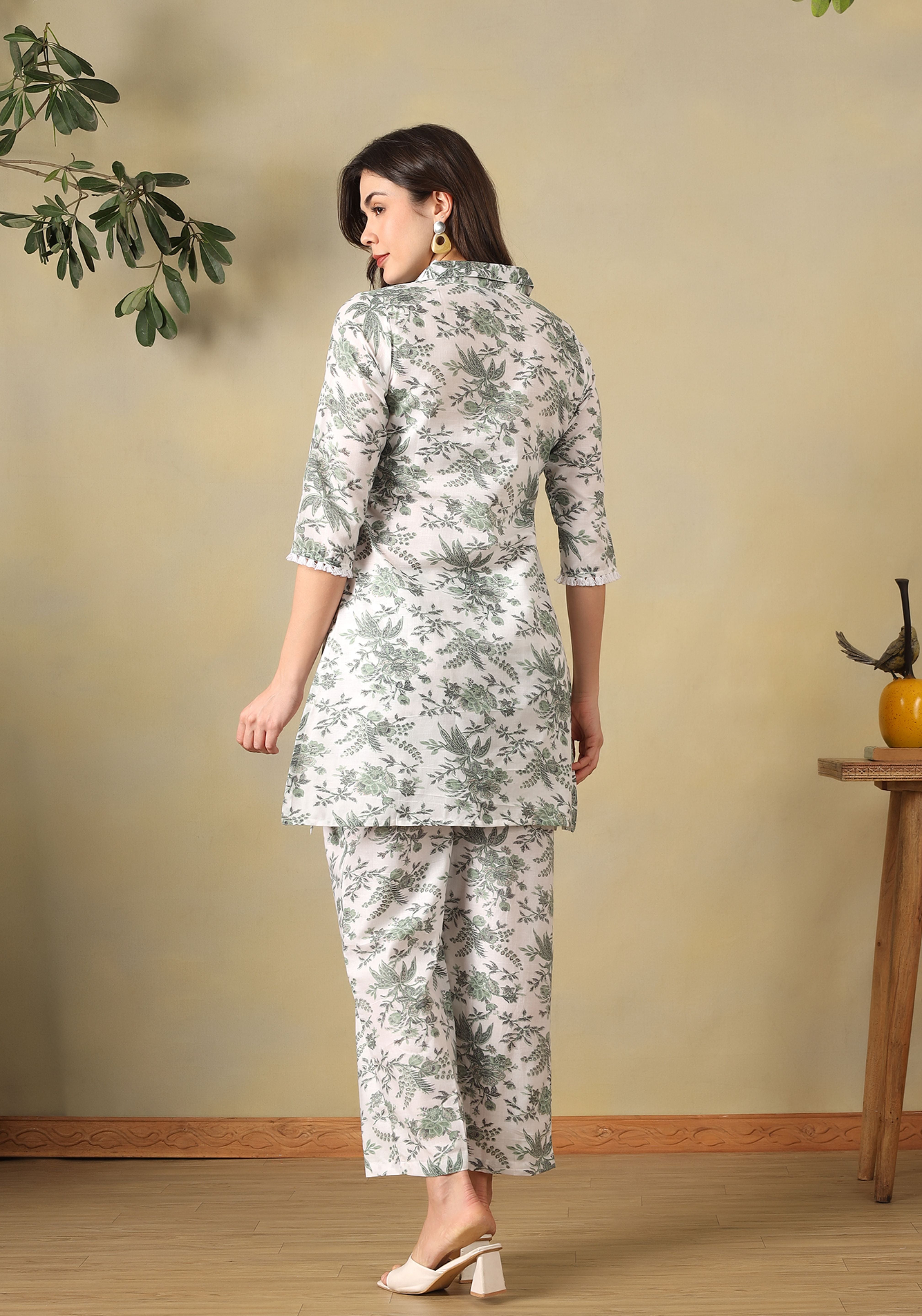 Sage Green Mandavi Cord Set