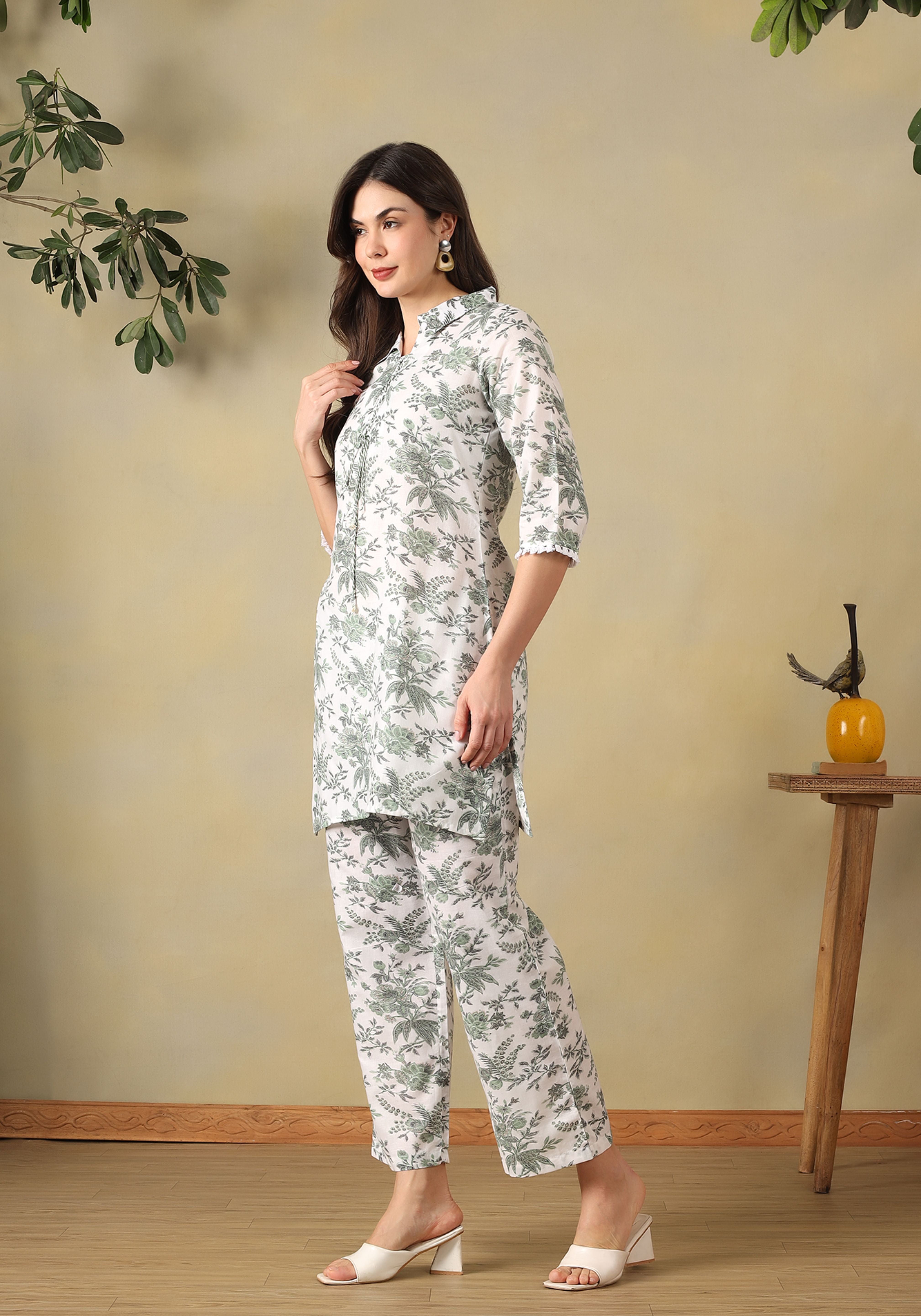 Sage Green Mandavi Cord Set