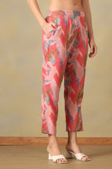 Pink Aritra Cord Set
