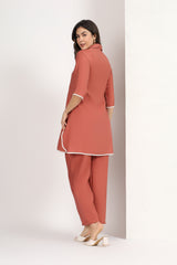 Coral Veda Cord Set