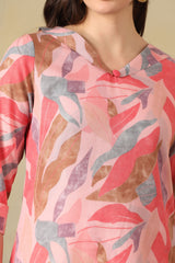 Pink Aritra Cord Set