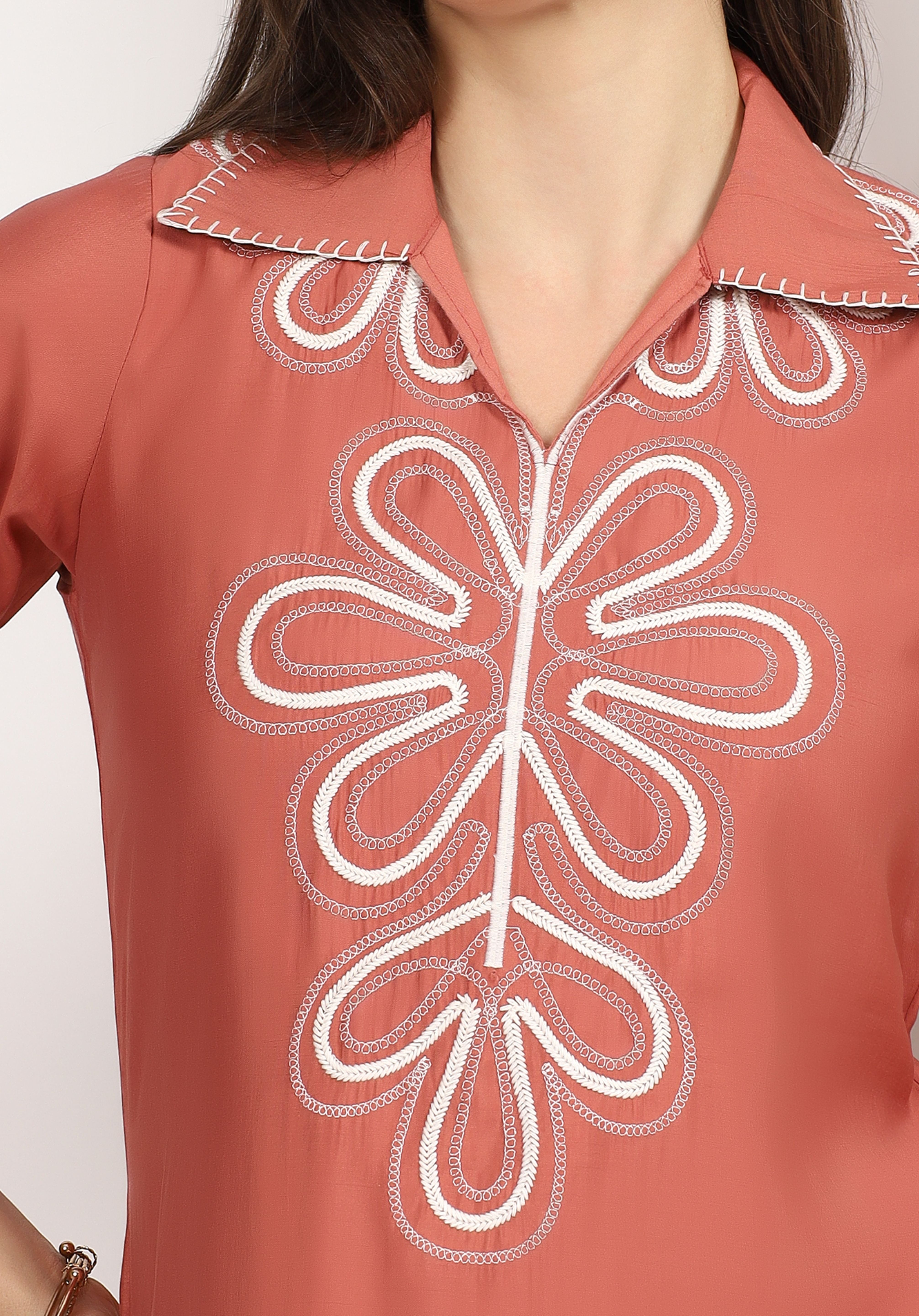 Coral Veda Cord Set