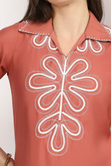 Coral Veda Cord Set