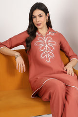Coral Veda Cord Set