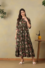 Olive Tanirika Maxi Dress