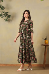 Olive Tanirika Maxi Dress
