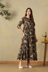 Olive Tanirika Maxi Dress