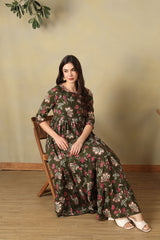 Olive Tanirika Maxi Dress