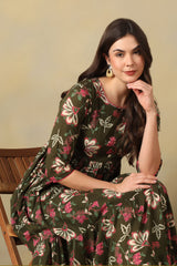 Olive Tanirika Maxi Dress