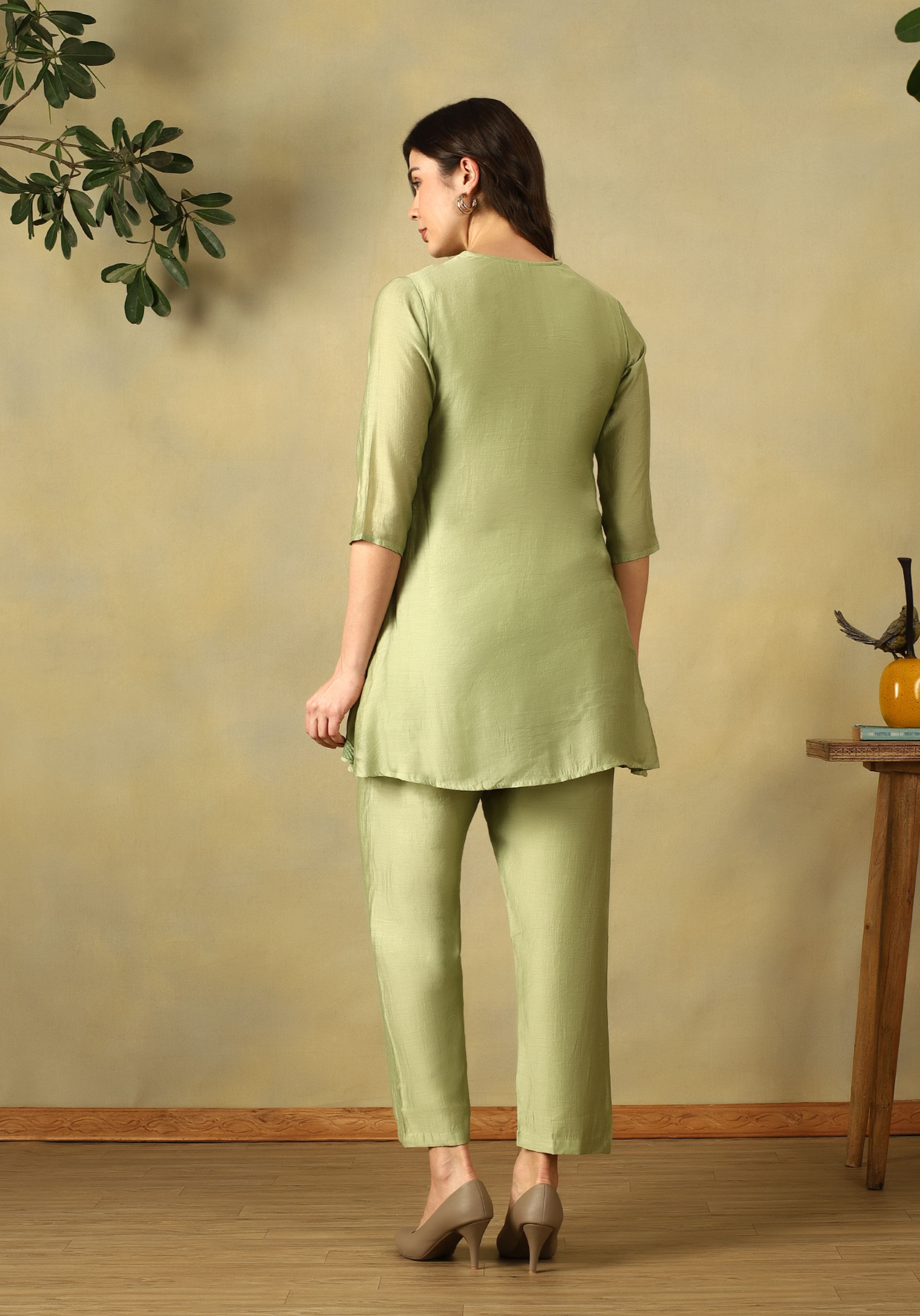 Sage Green Kashvi Kurta Set