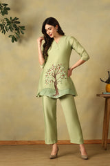Sage Green Kashvi Kurta Set