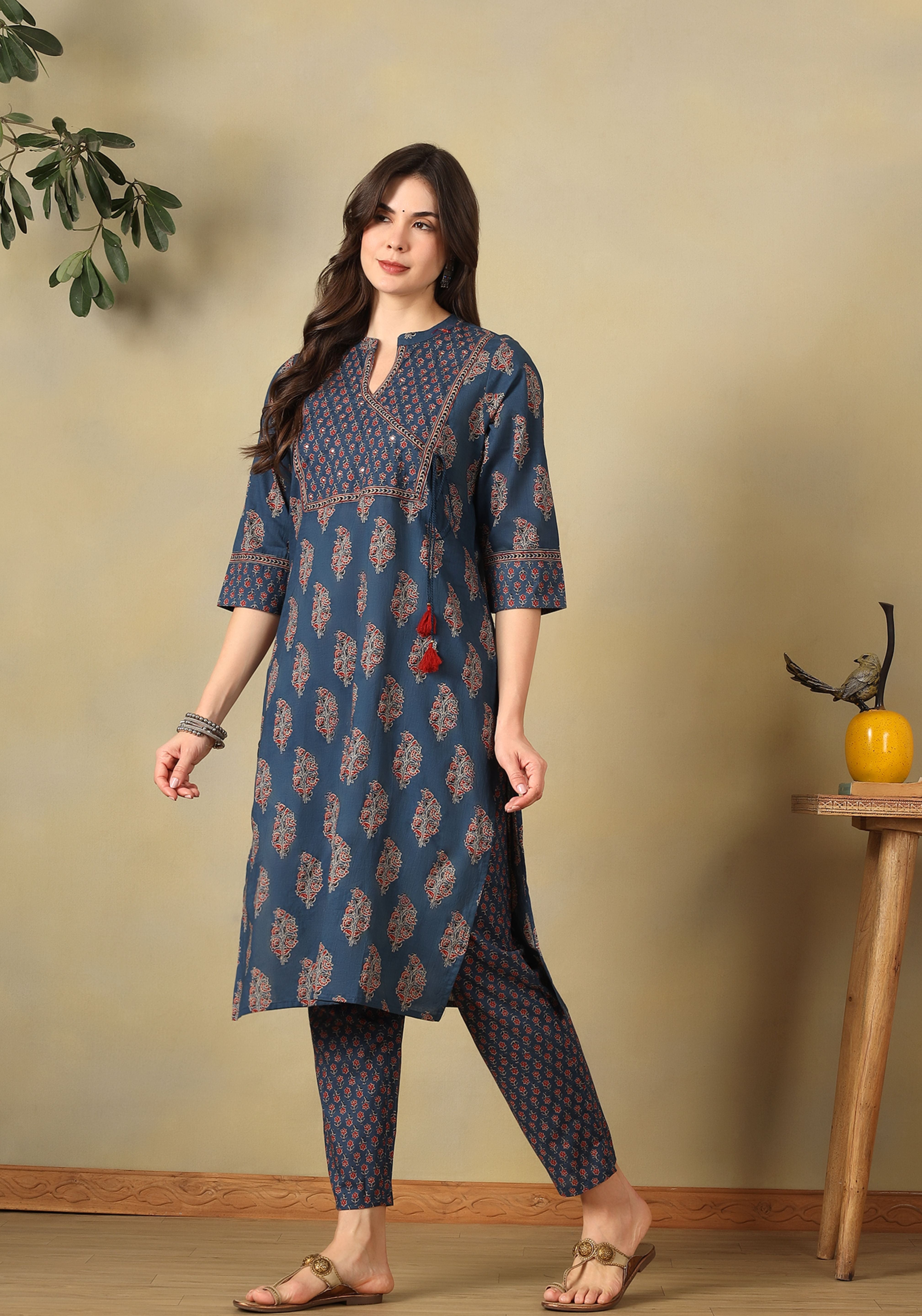 Indigo Indrani Suit Set