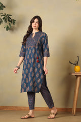 Indigo Indrani Suit Set