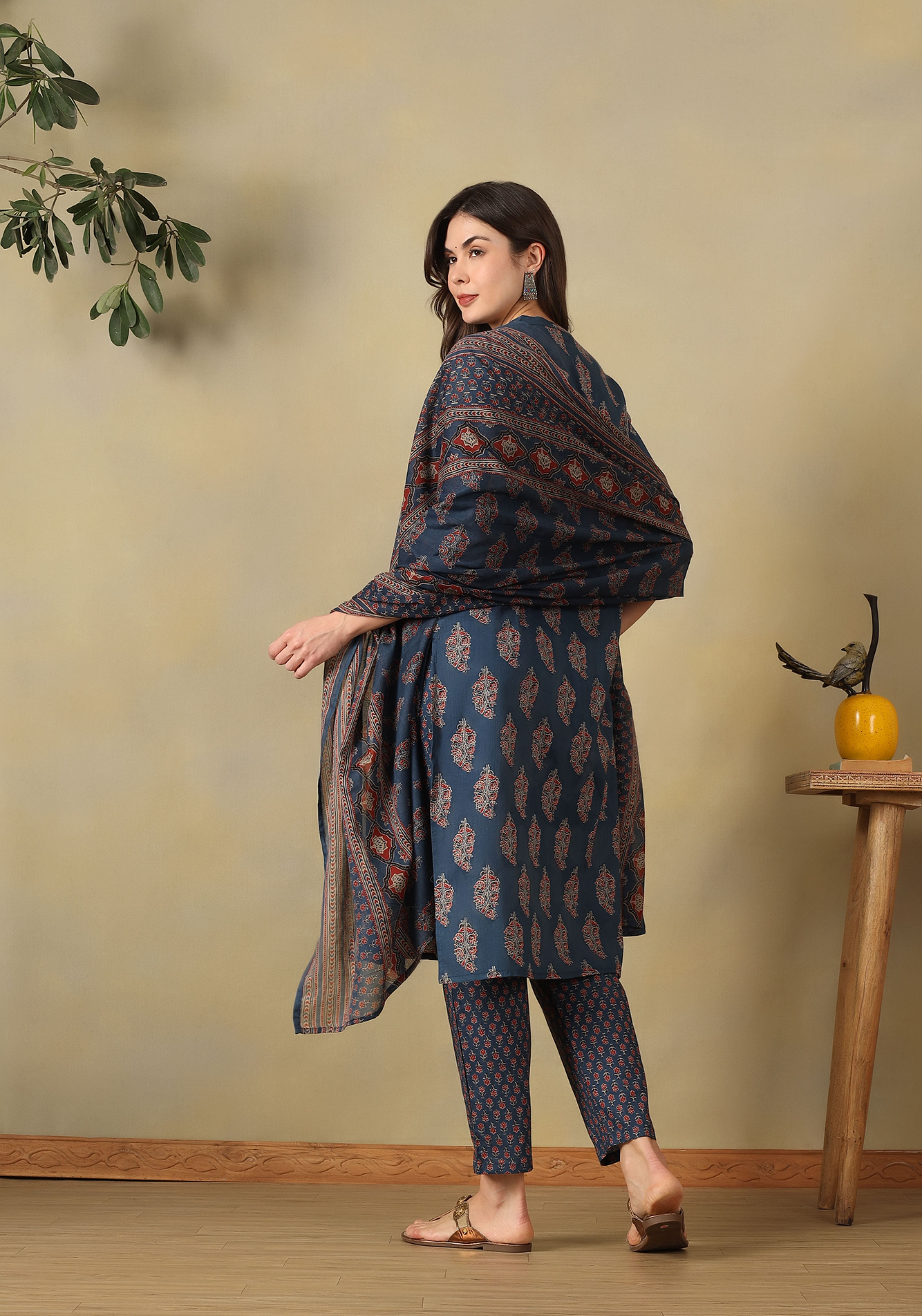 Indigo Indrani Suit Set