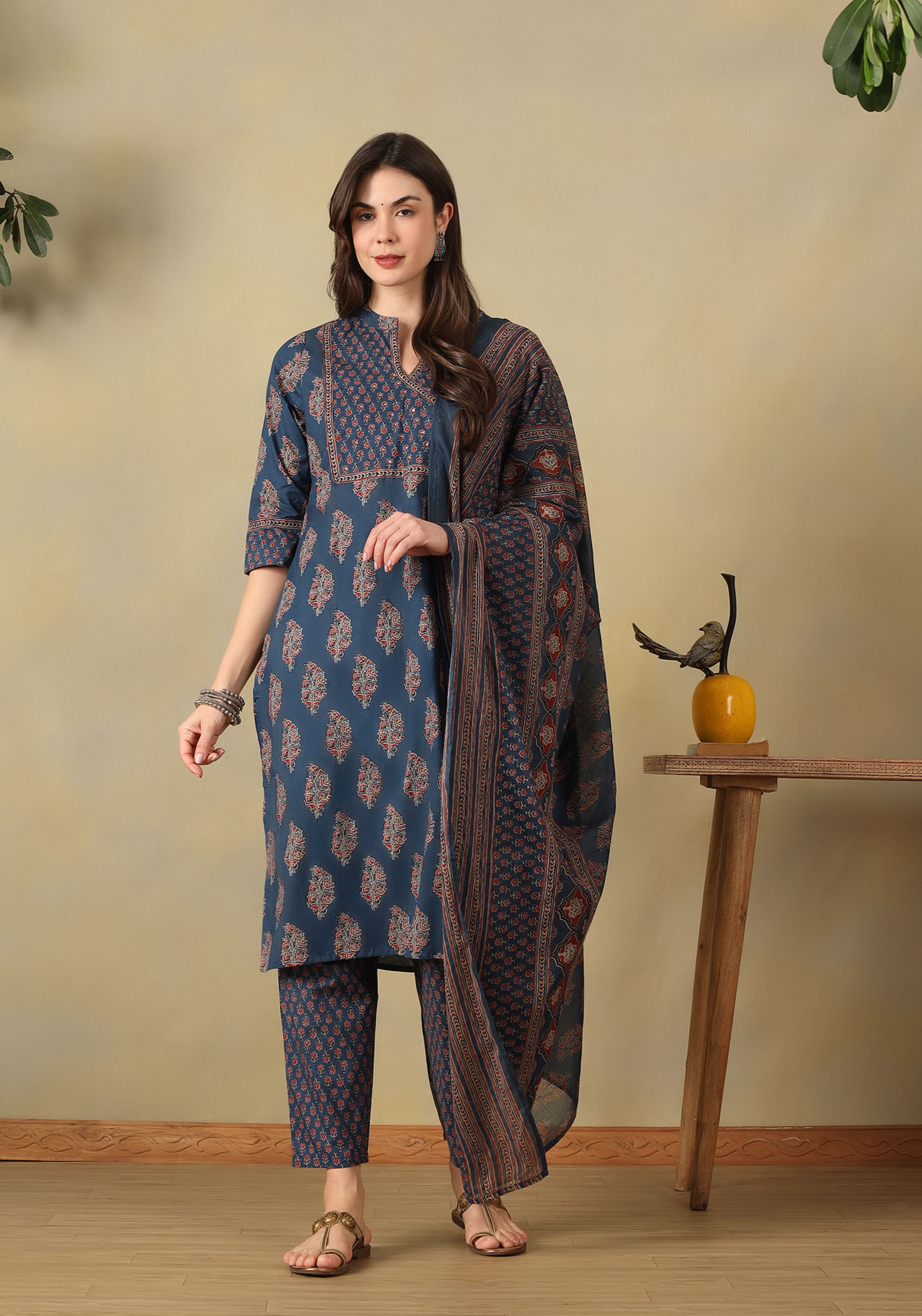 Indigo Indrani Suit Set