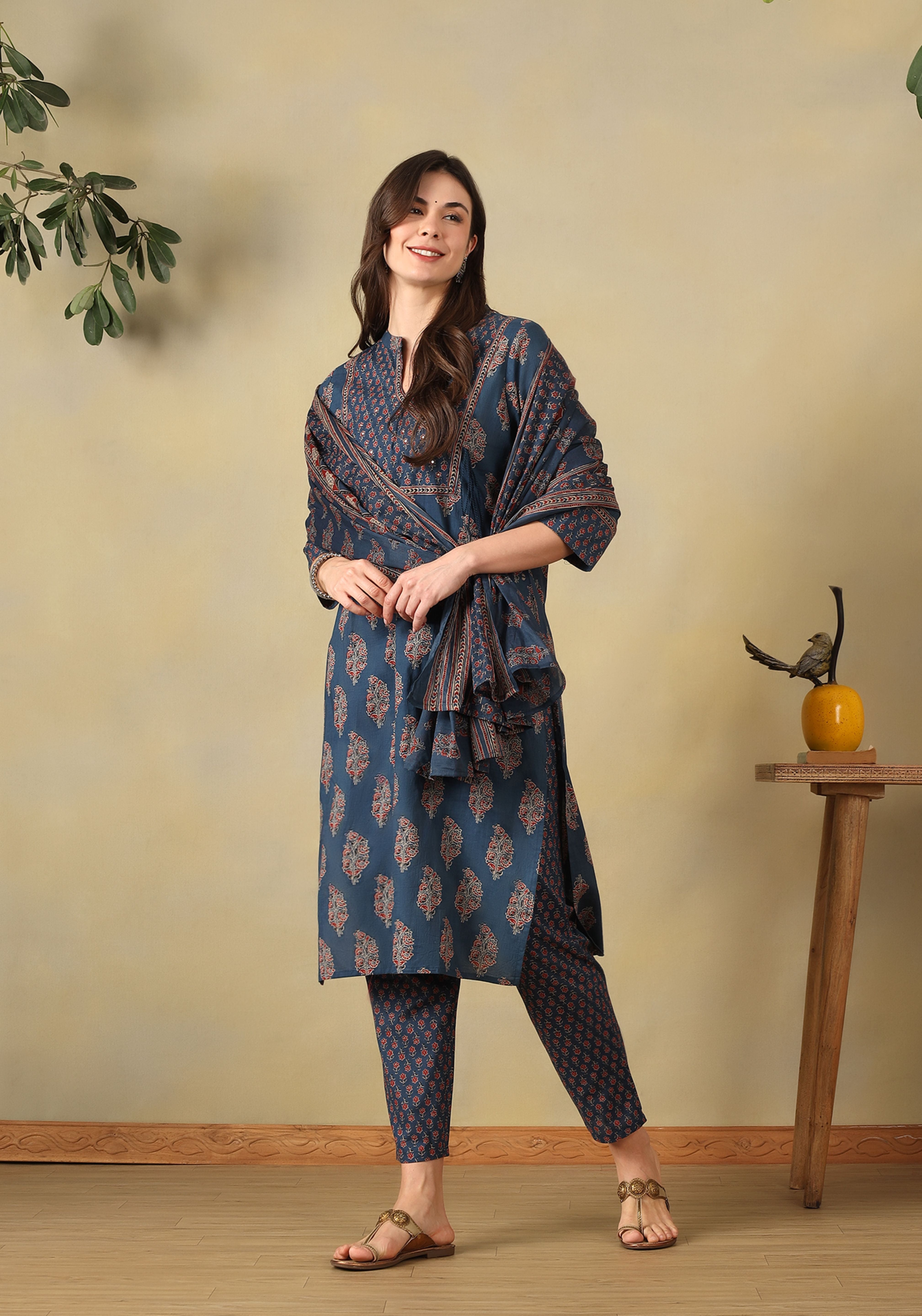 Indigo Indrani Suit Set