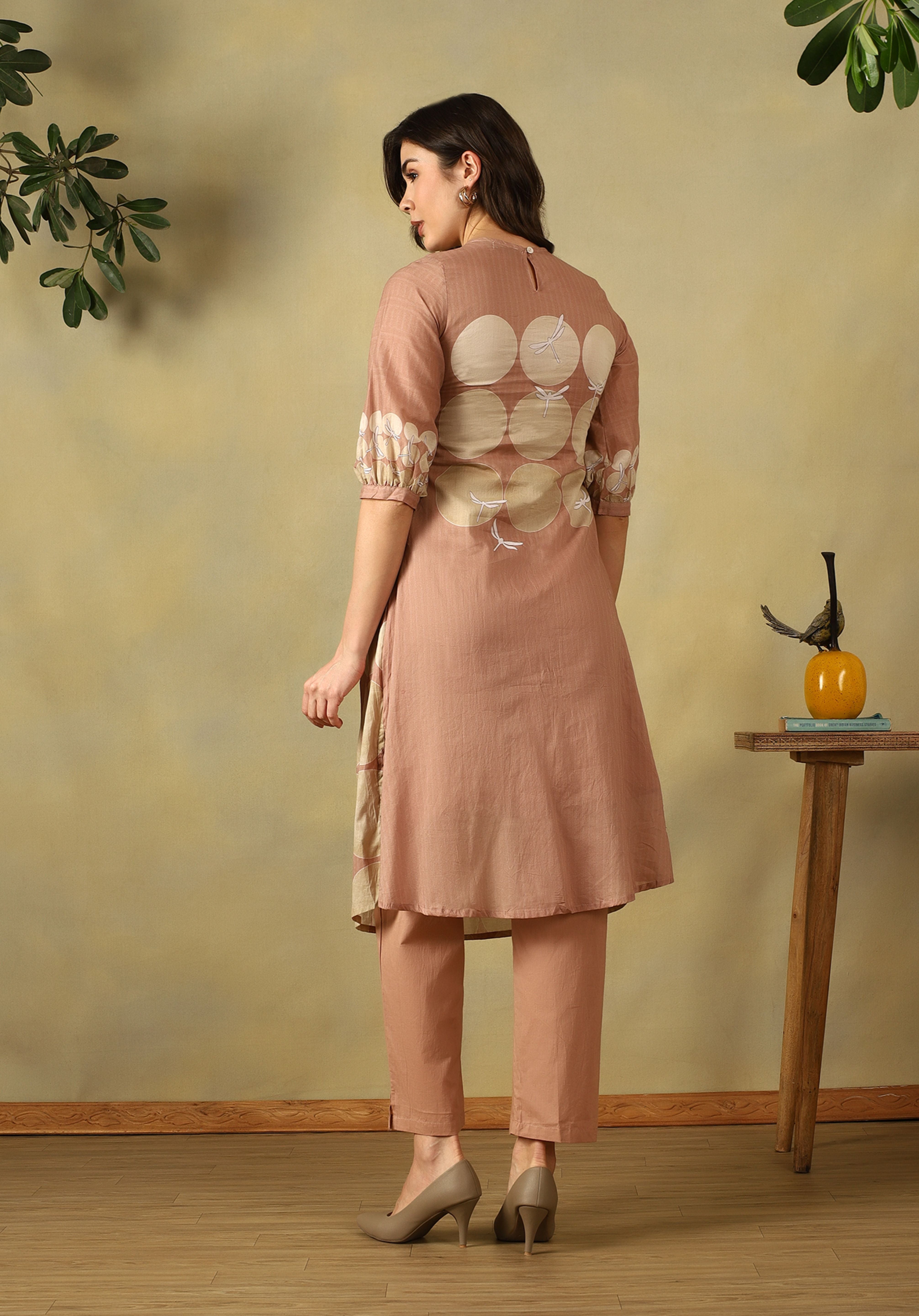 Pink Sana Kurta Set