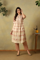 Pink Sana Kurta Set