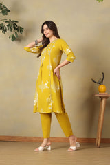 Yellow Rupali Suit Set