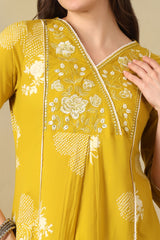 Yellow Rupali Suit Set
