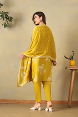 Yellow Rupali Suit Set