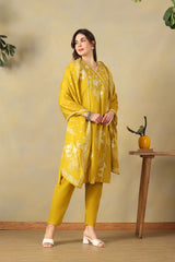 Yellow Rupali Suit Set