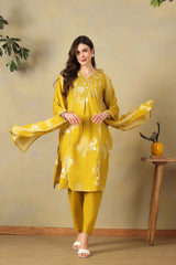 Yellow Rupali Suit Set