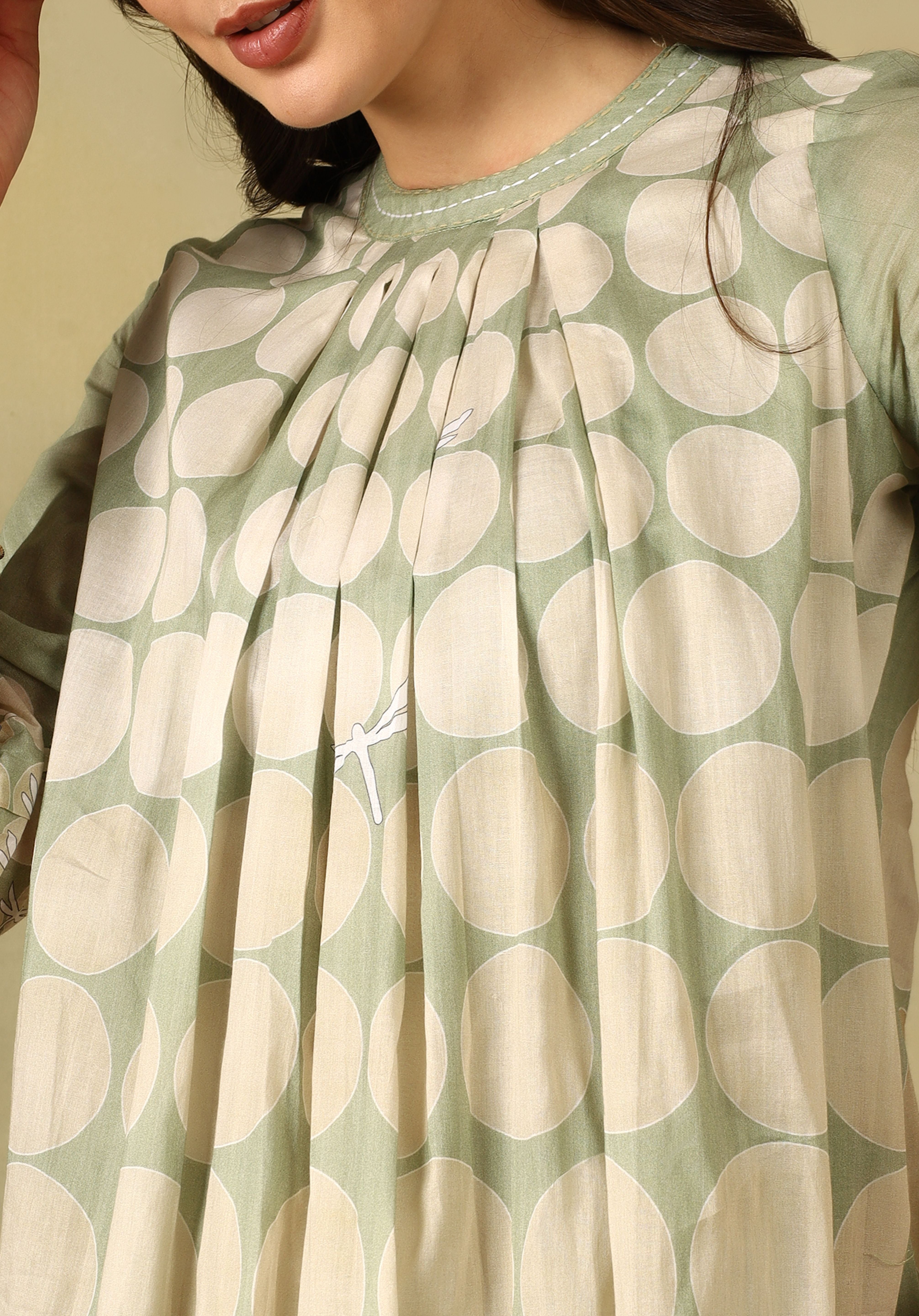 Sage Green Meher Kurta Set
