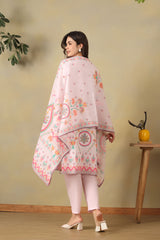 Pink Amaya Straight Kurta Set