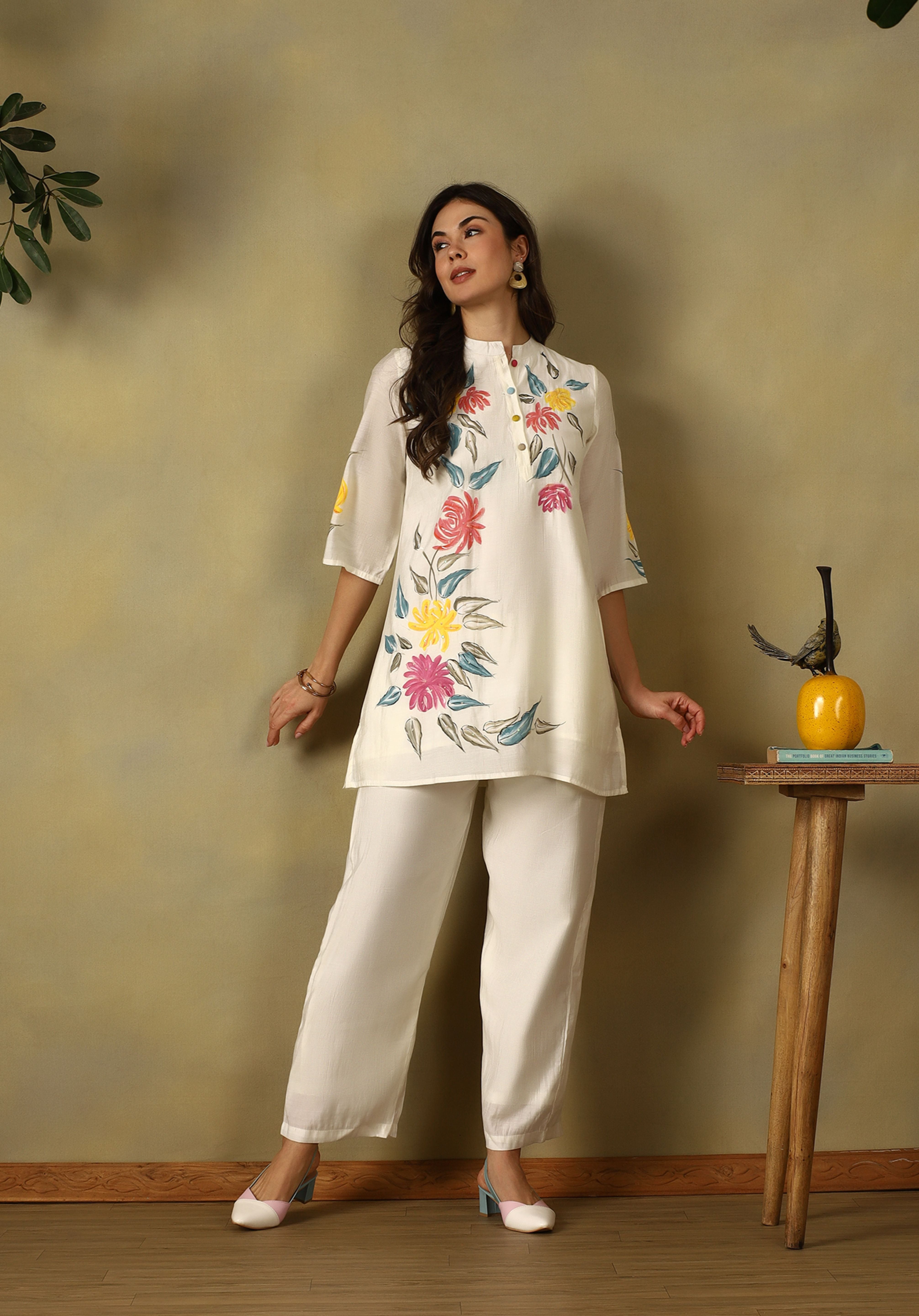 Ivory Kavya Cord Set