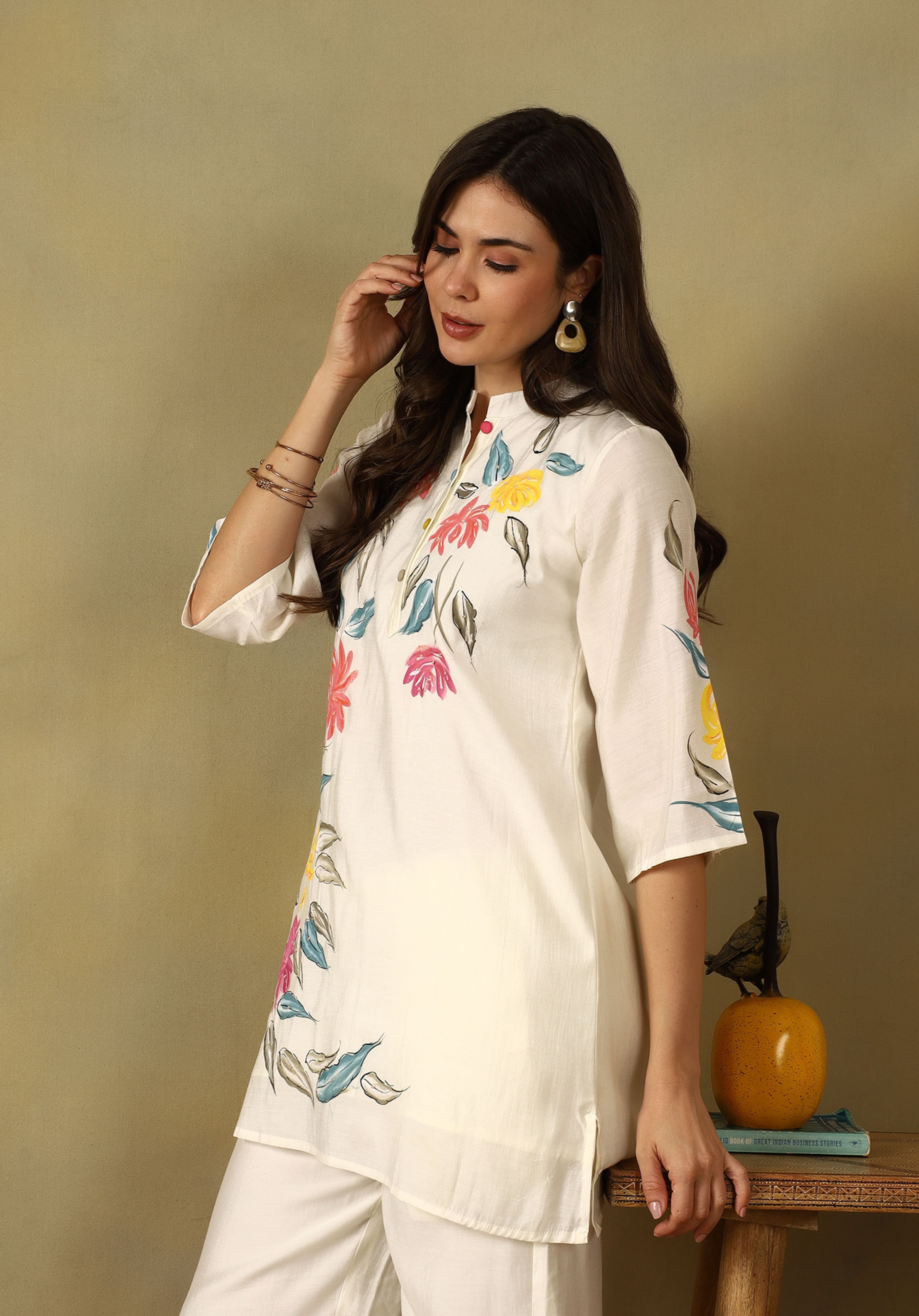 Ivory Kavya Cord Set