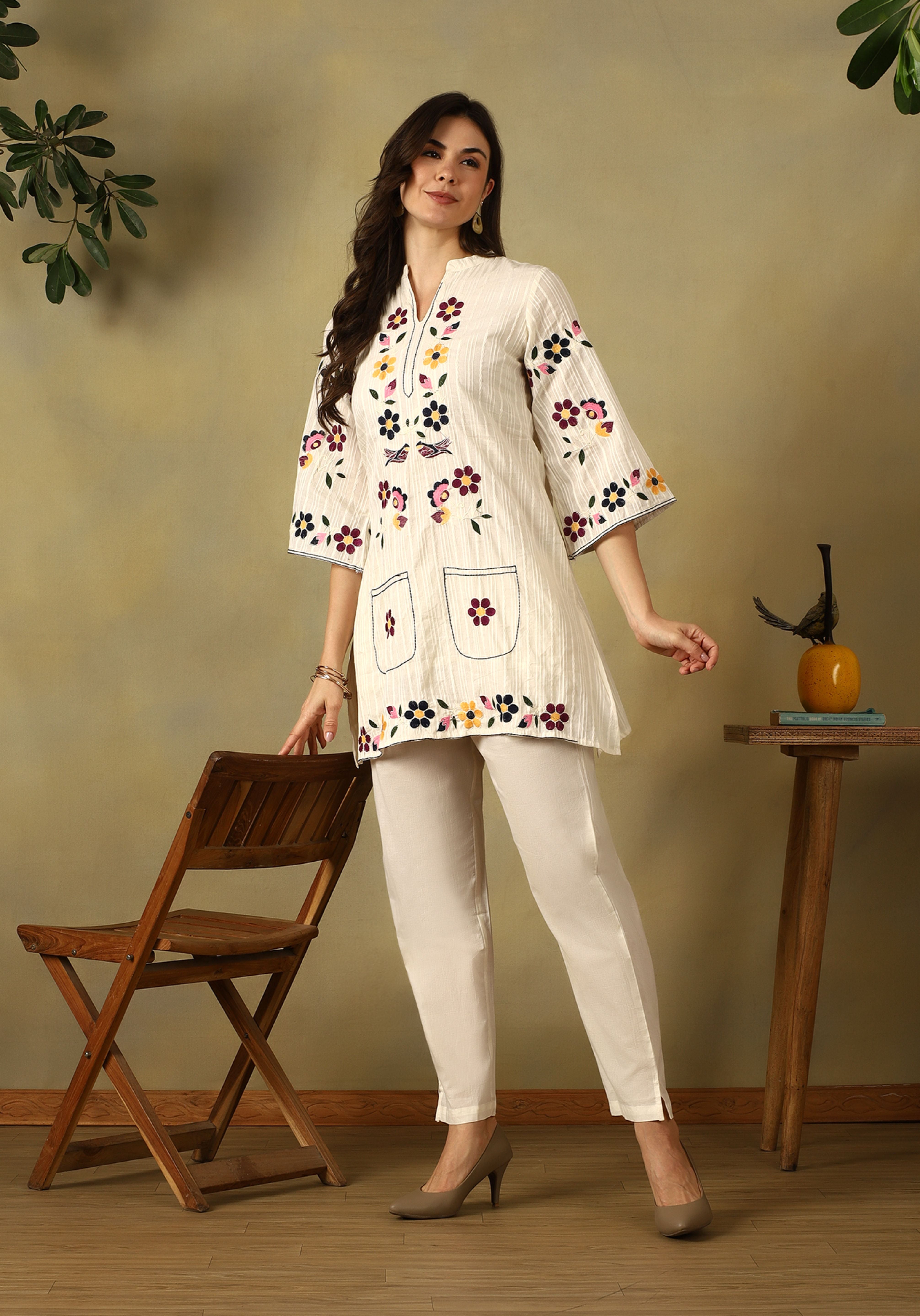Ivory Dia Cord Set