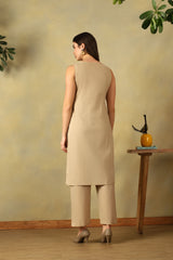 Beige Ira Kurta Set