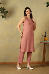 Mauve Tara Kurta Set