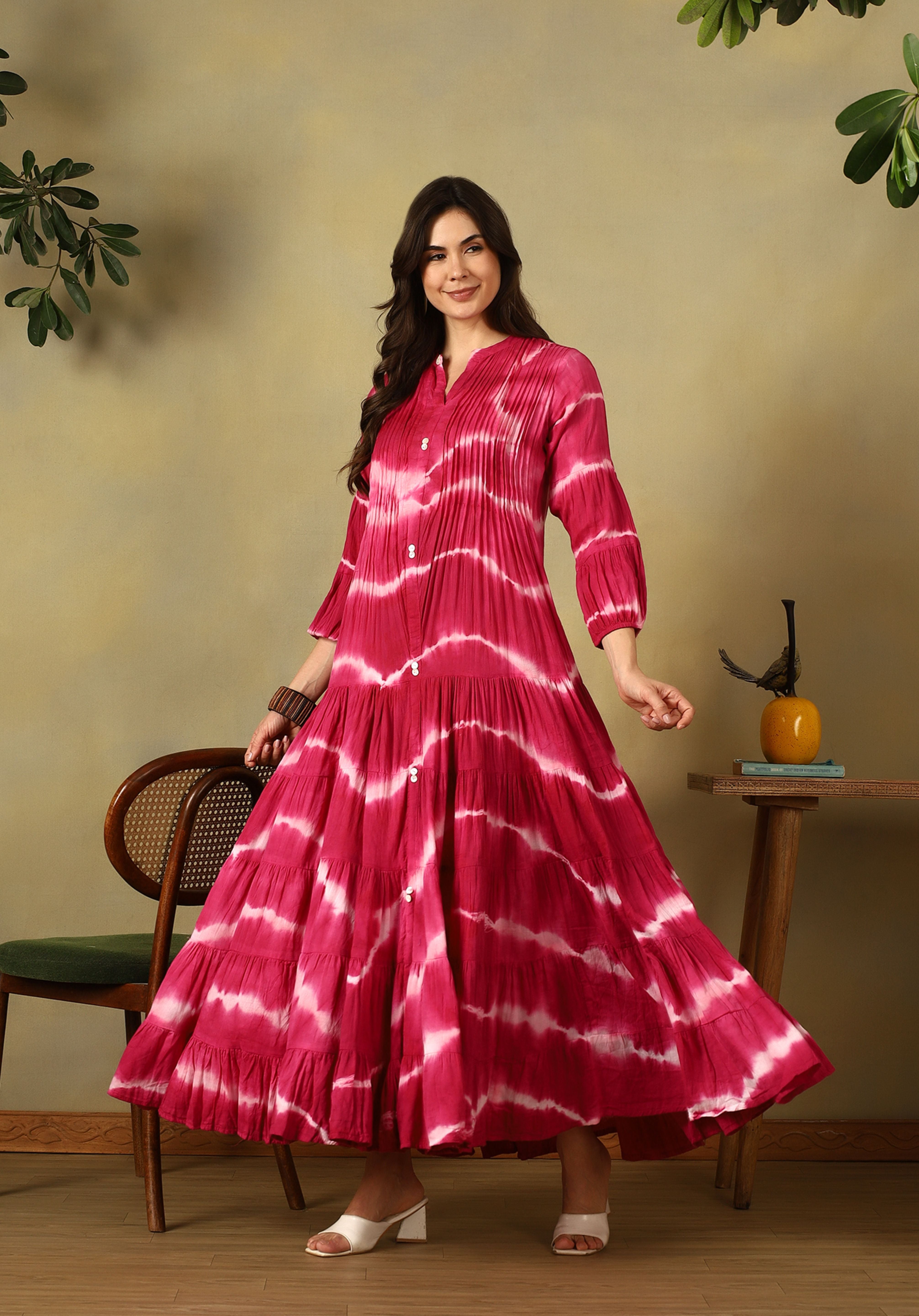 Magenta Ruhani Maxi Dress