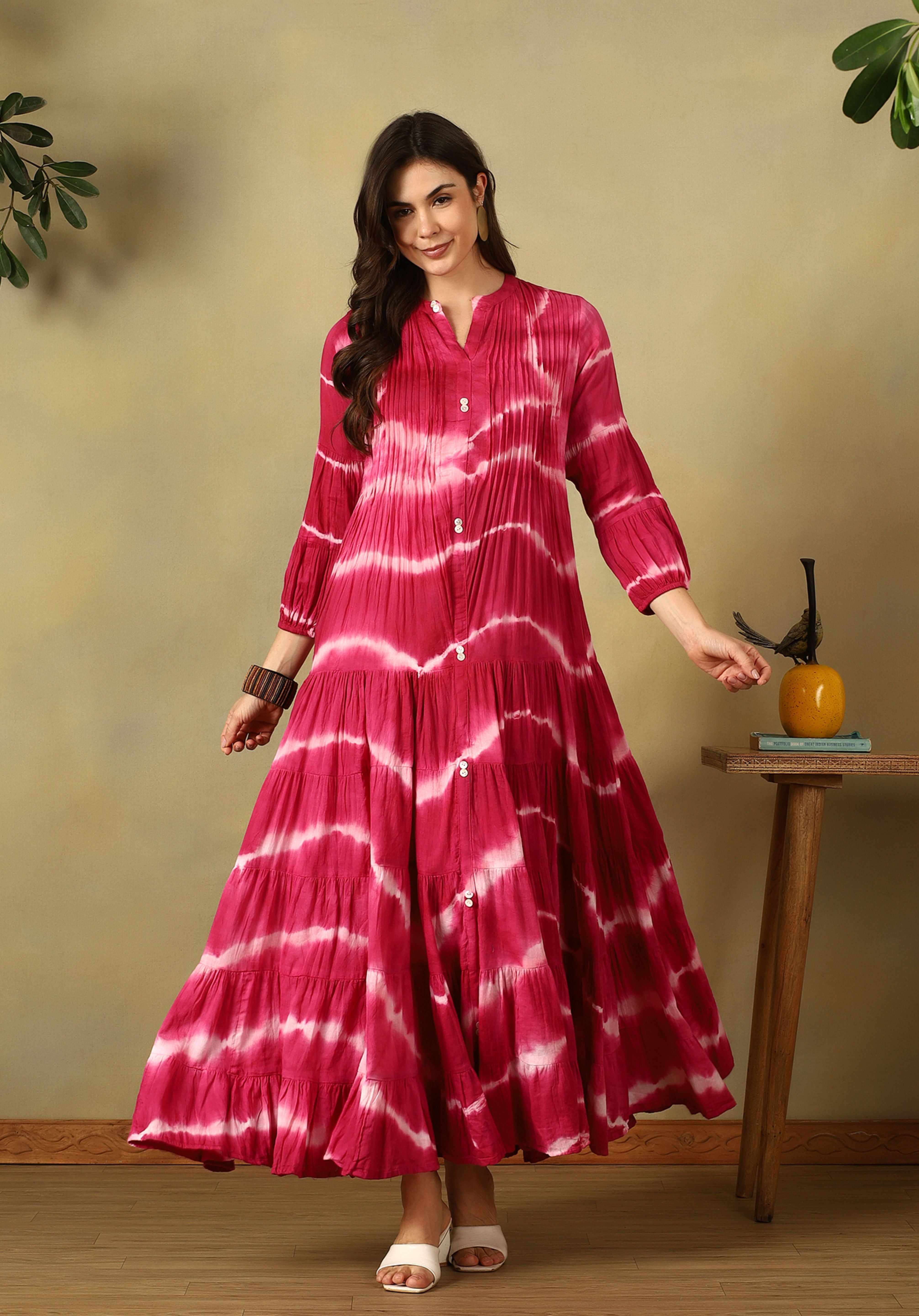 Magenta Ruhani Maxi Dress