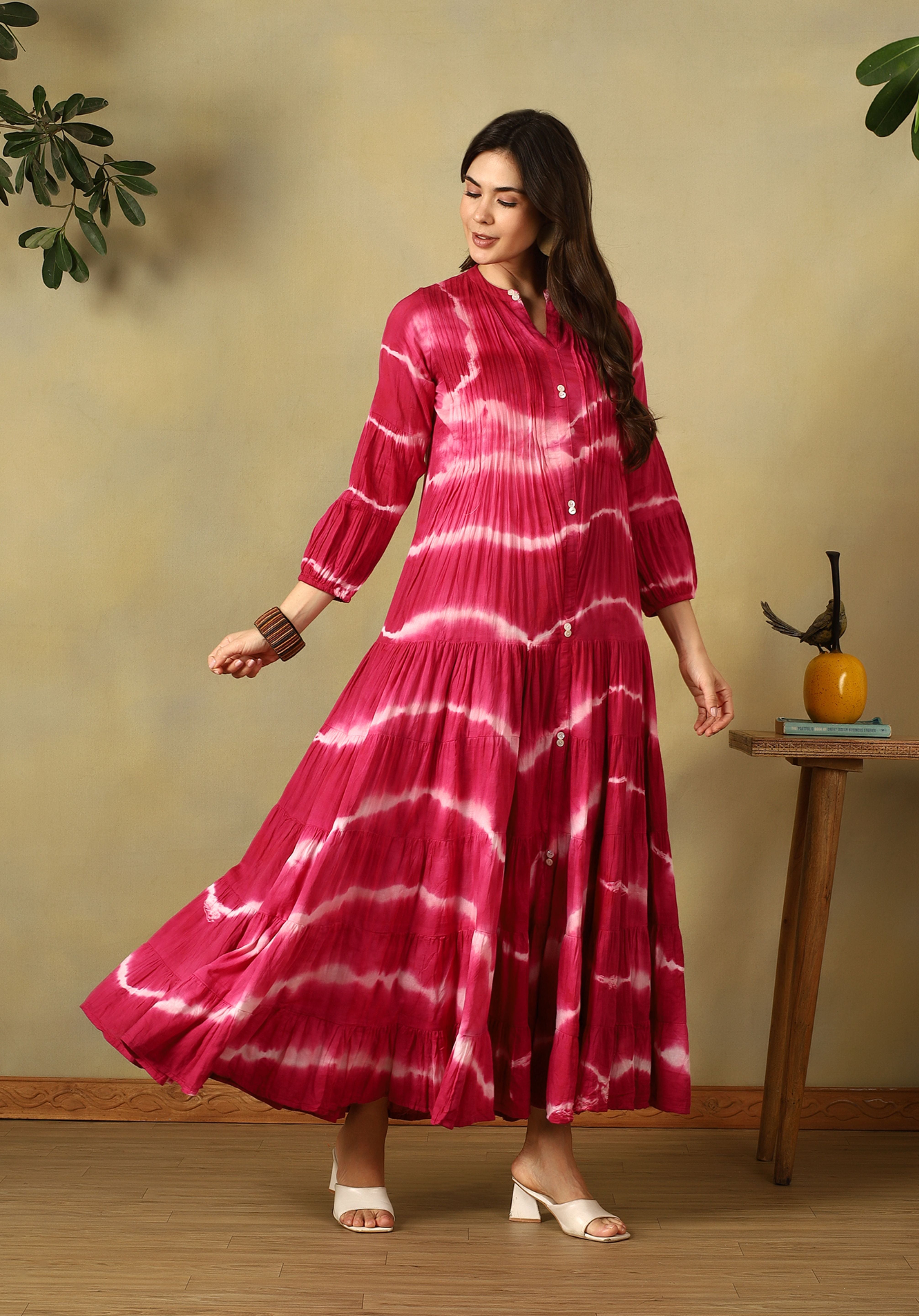 Magenta Ruhani Maxi Dress