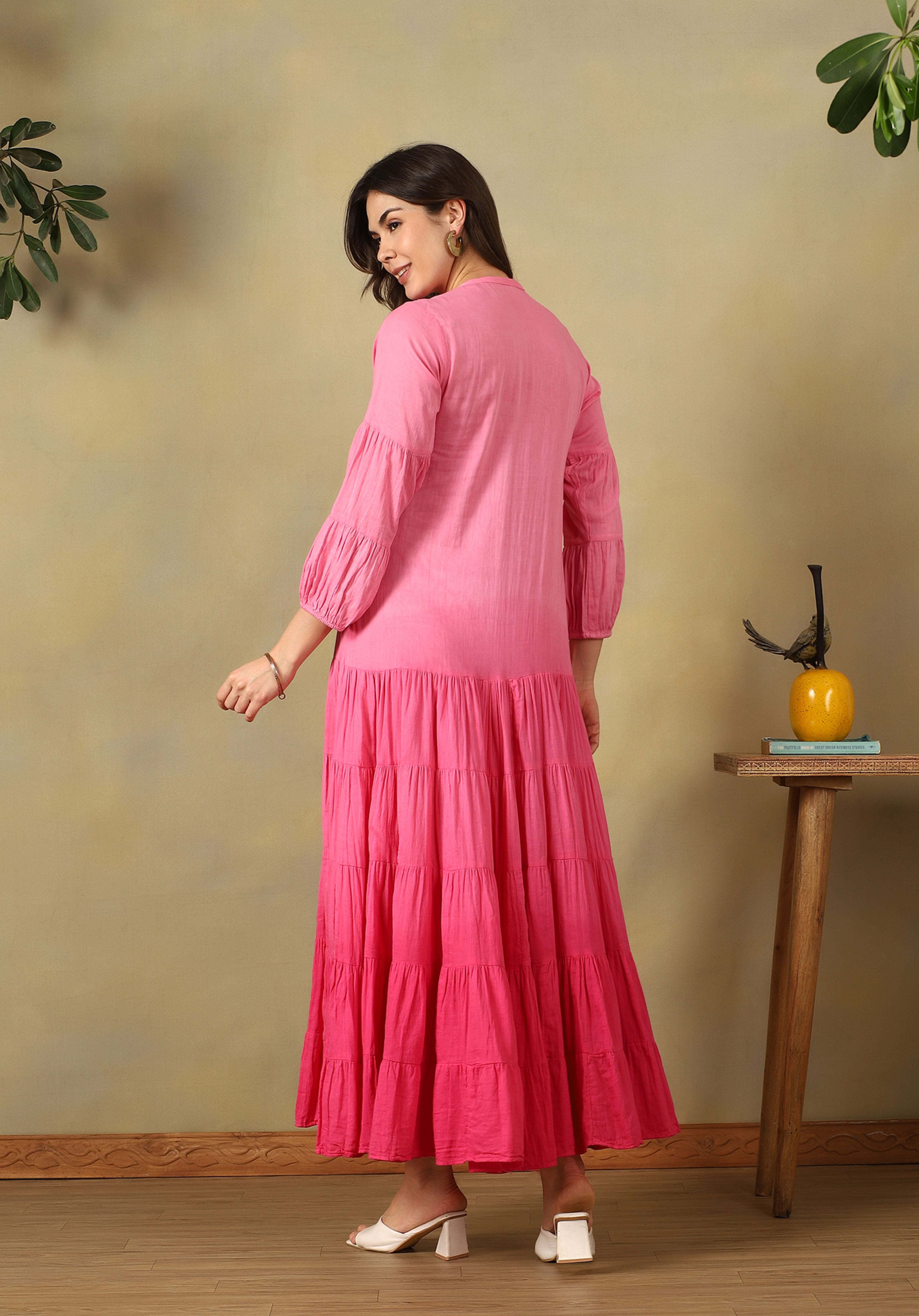 Pink Jhiya Maxi Dress