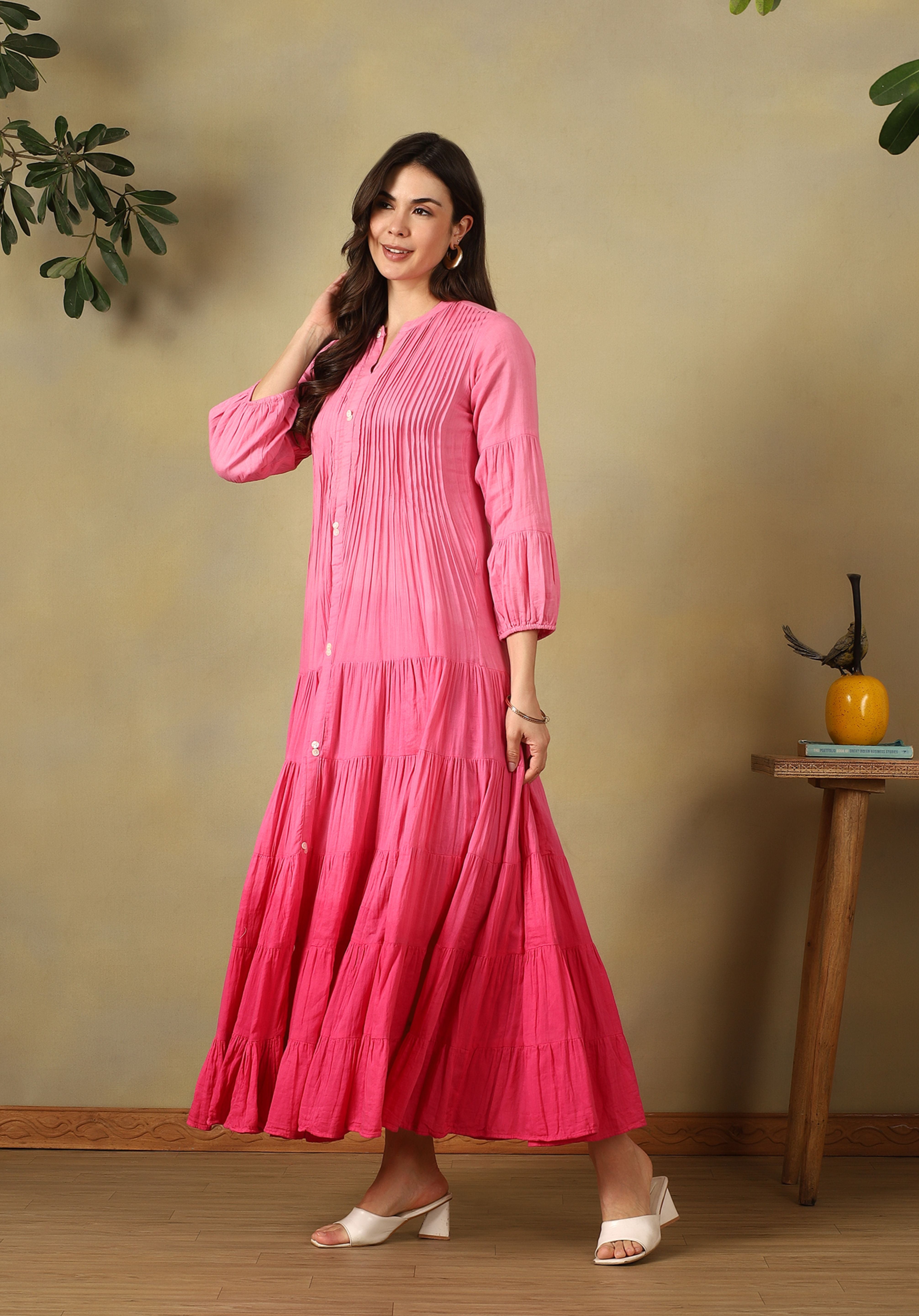 Pink Jhiya Maxi Dress