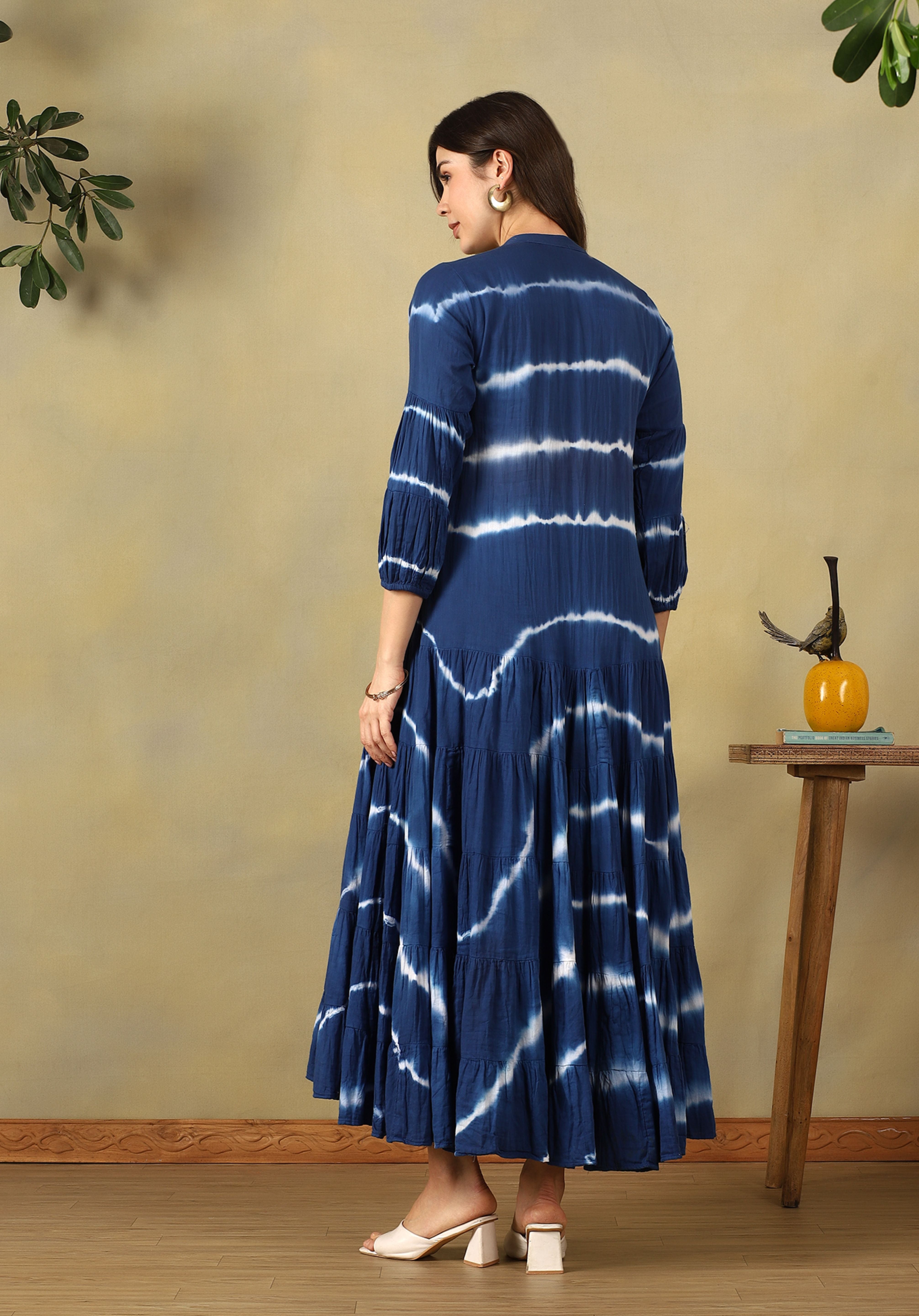 Blue Saanjh Maxi Dress